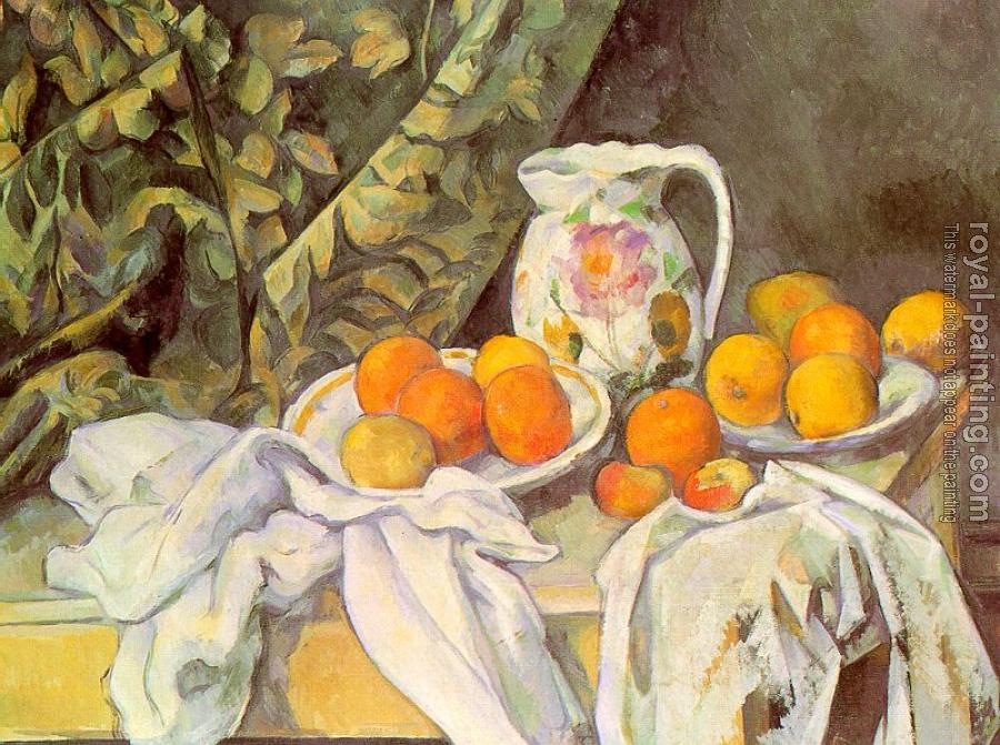 Paul Cezanne : Still Life with Drapery